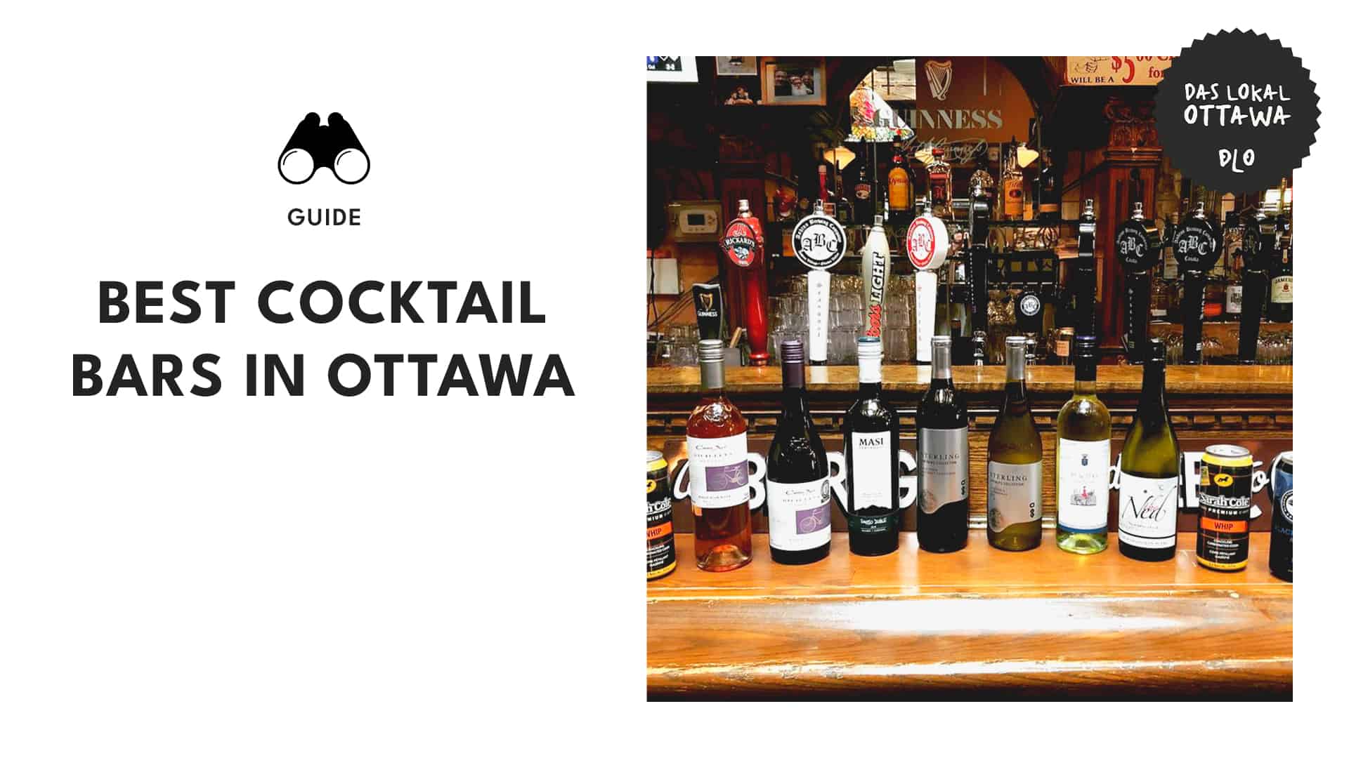 Discovering the Best Cocktail Bars in Ottawa