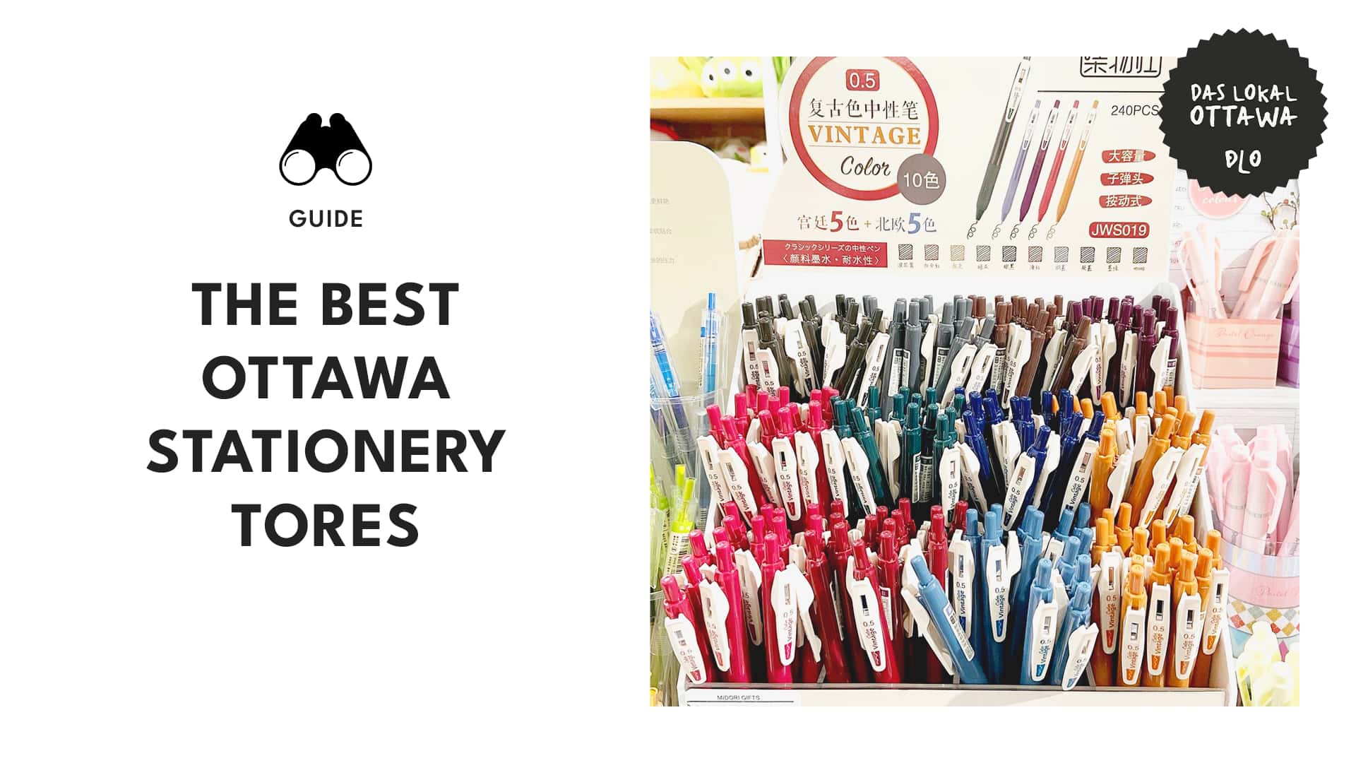 Get crafty Ottawa’s Top Stationery Stores