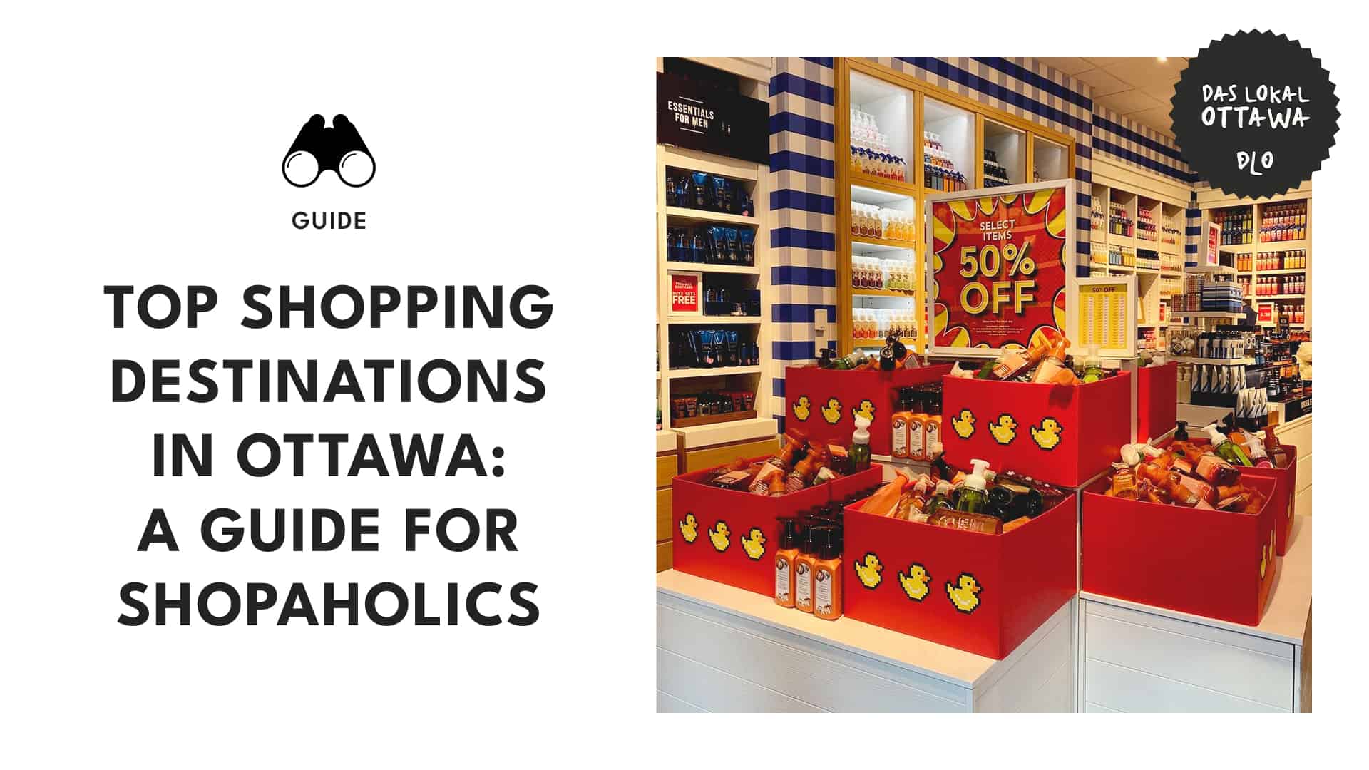 Top 13 Places to Go Shopping in Ottawa