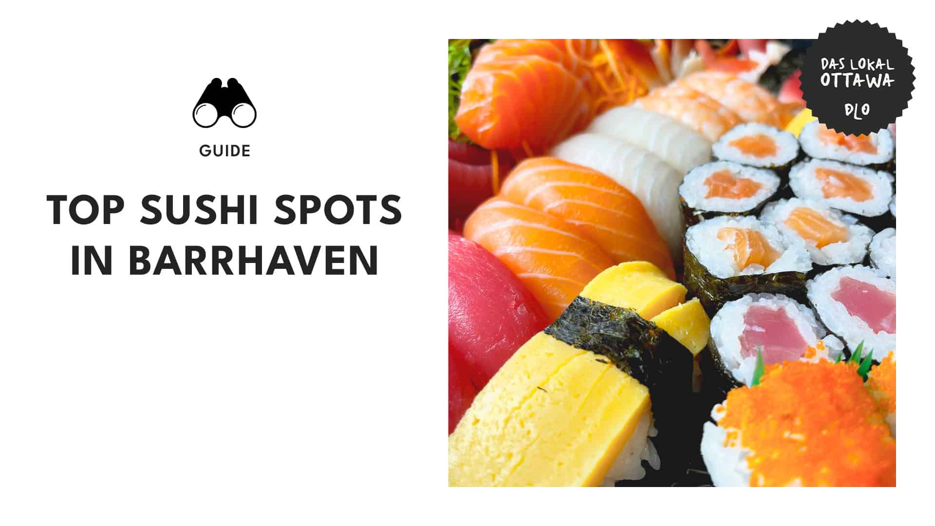 Best Places to Get Sushi in Barrhaven