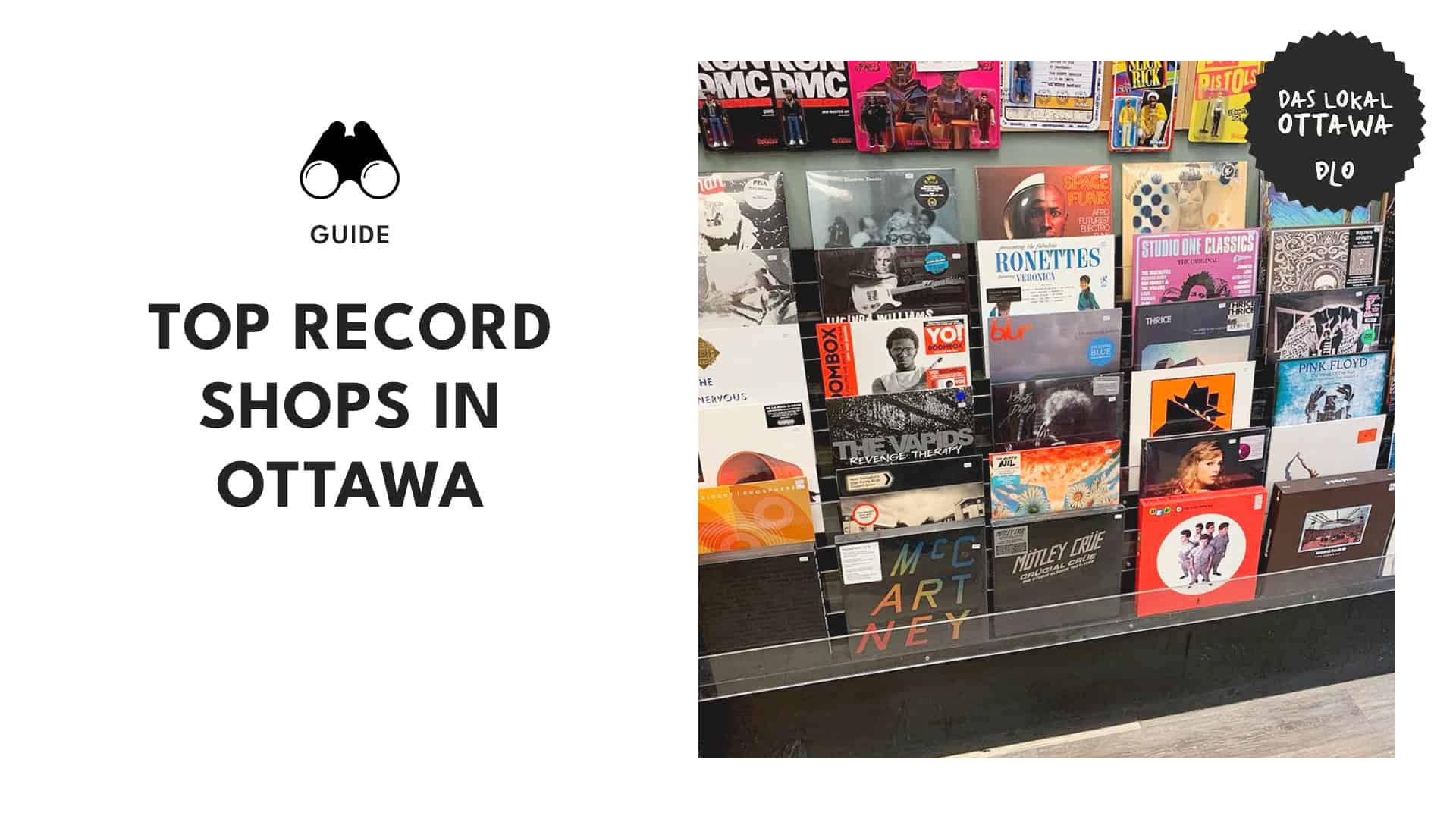 Spin City Sensational Record Shops in Ottawa