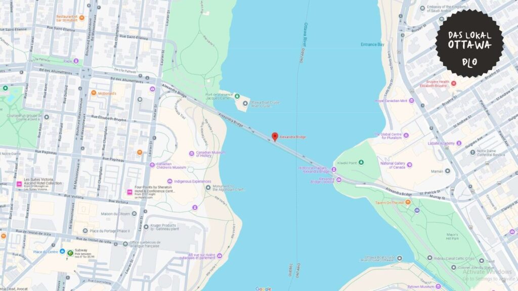 alexandra-bridge-in-ottawa-map