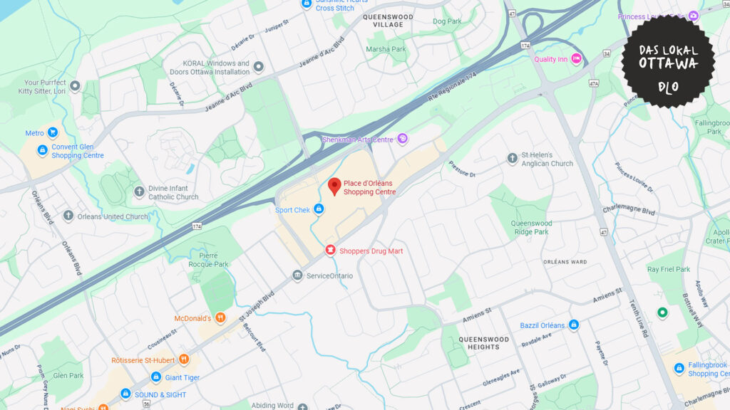 place-d-orleans-ottawa-map