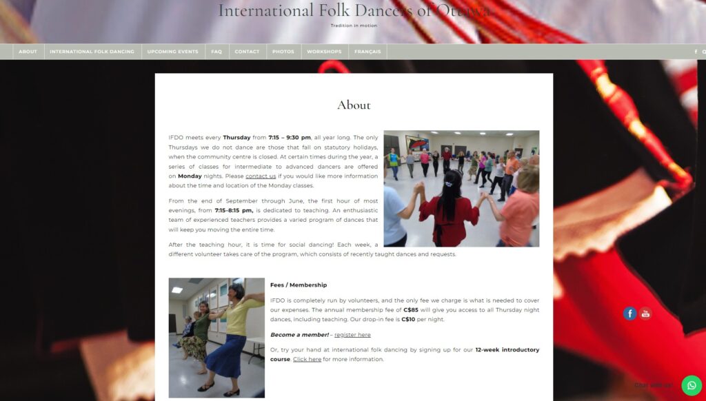 international folk dancers of ottawa homepage