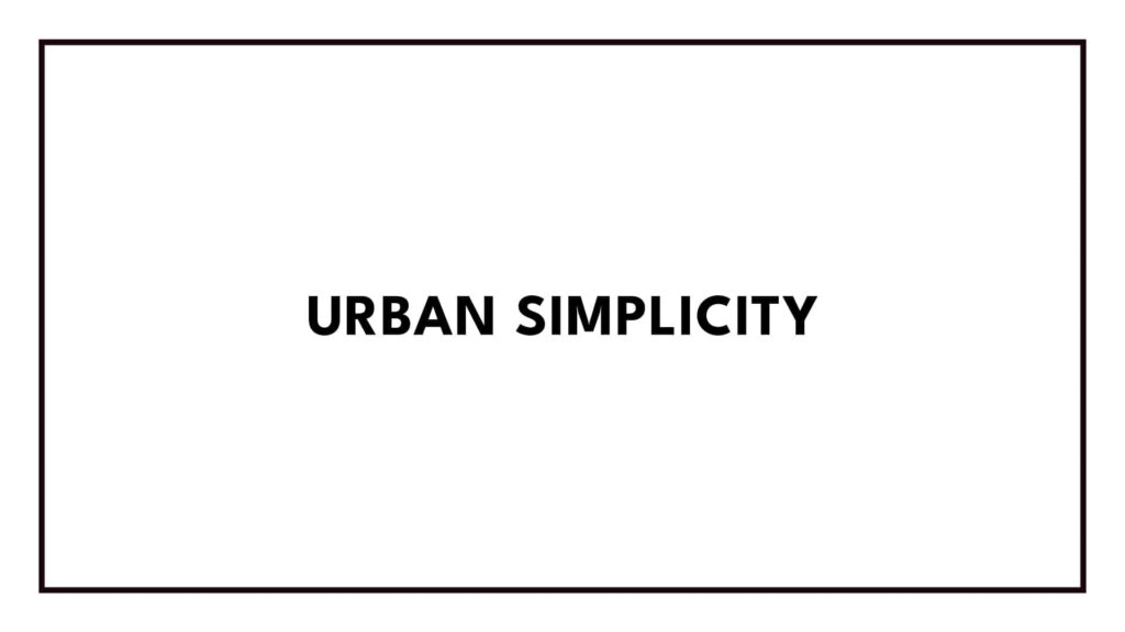 urban-simplicity