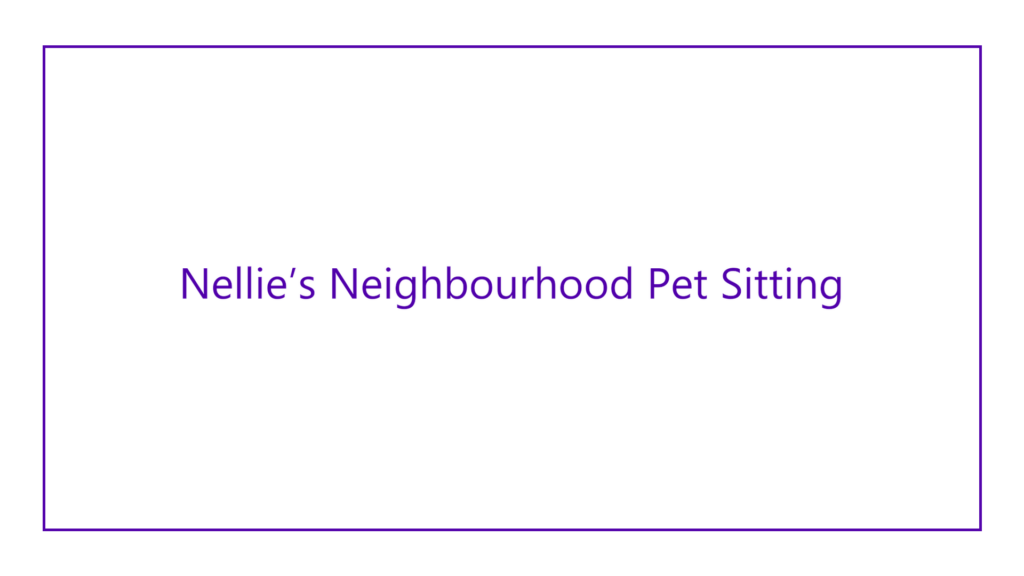 nellies-neighbourhood-pet-sitting-logo